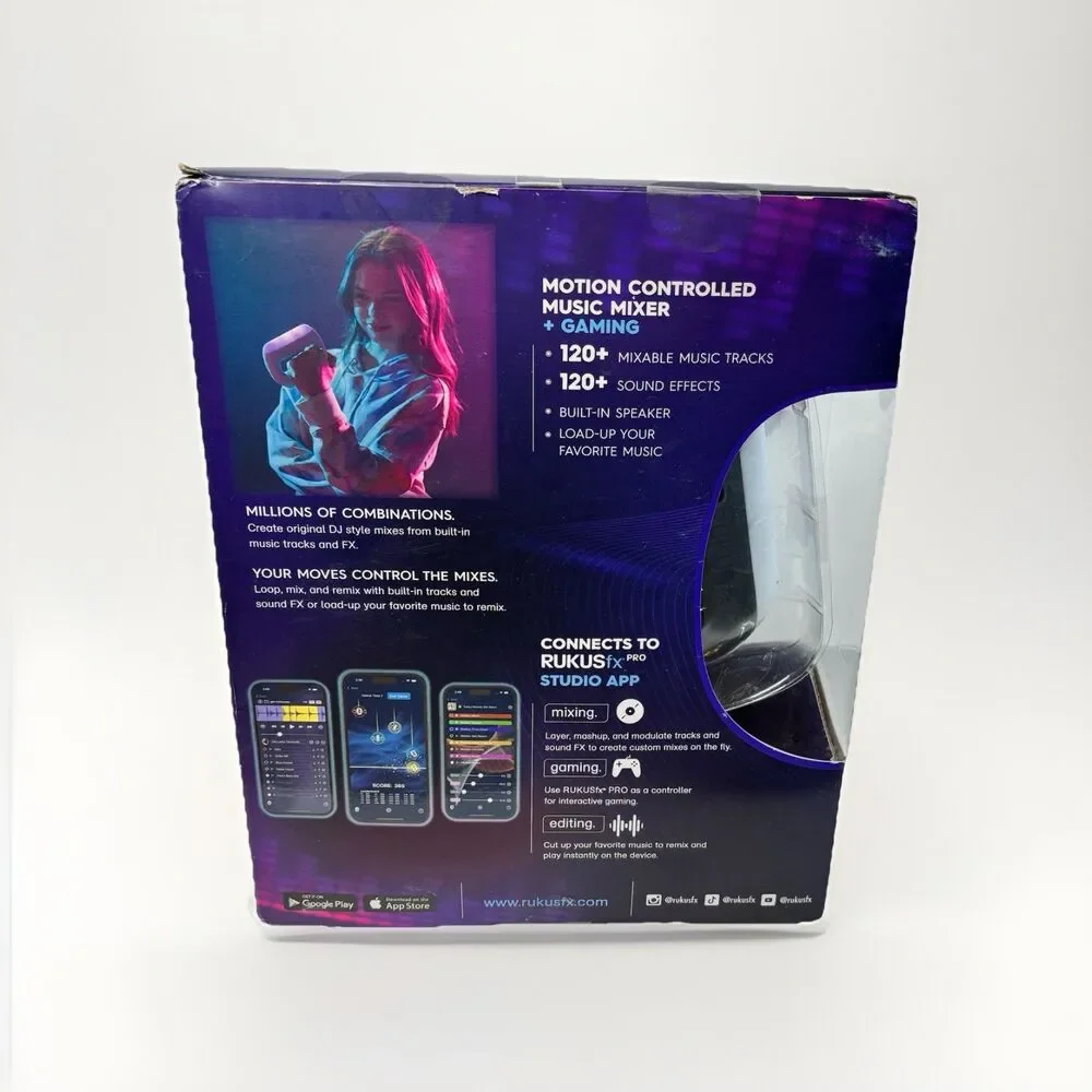 RUKUSfx Pro Motion Controlled Music Mixer Plus Gaming